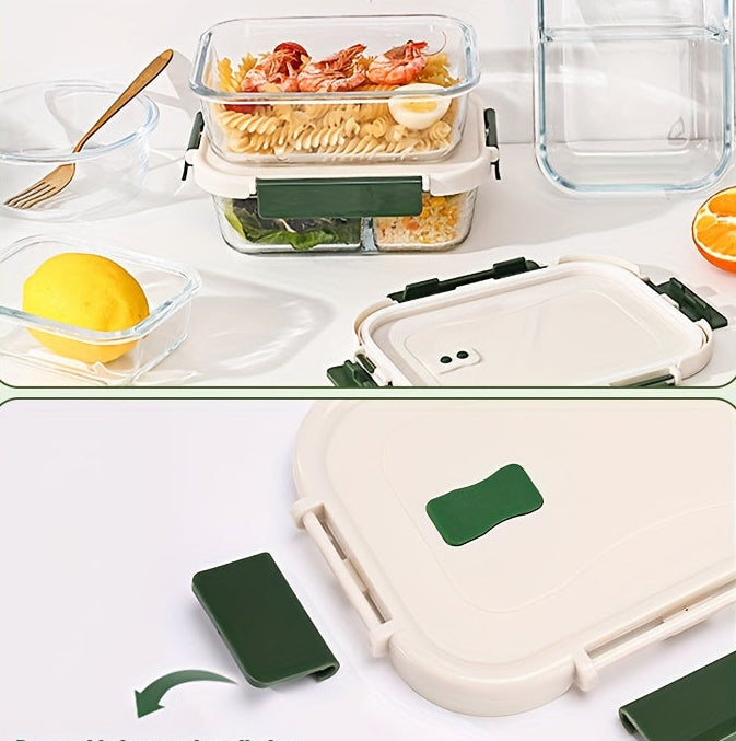 Boîtes Repas en Verre · Meal Prep Sain & Sans Effort
