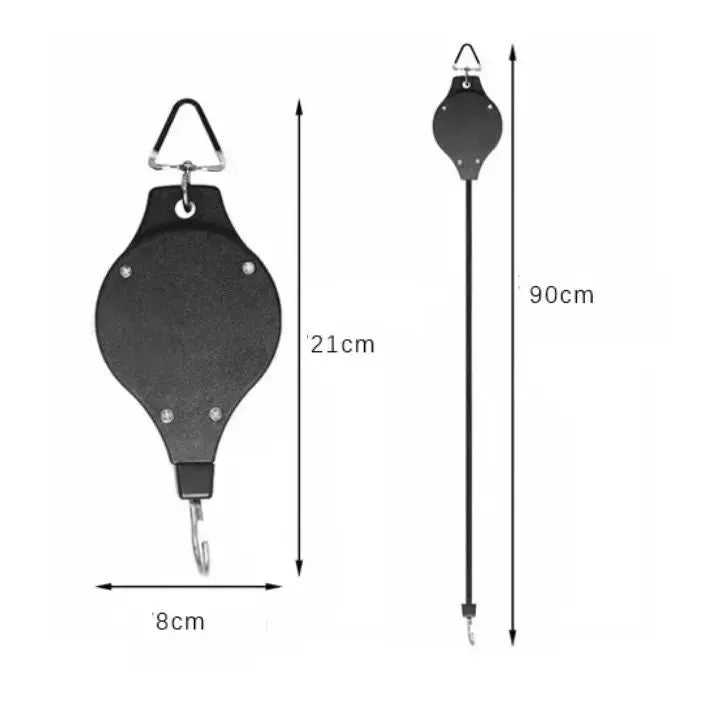 VertiPlant – Système de suspension réglable pour plantes suspendues
