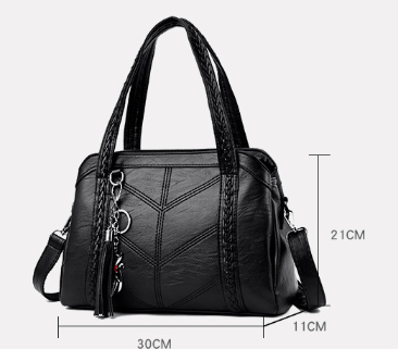 Freja — Sac à Main Femme en Simili Cuir | Grand Format | Organisé & Élégant | Veromora
