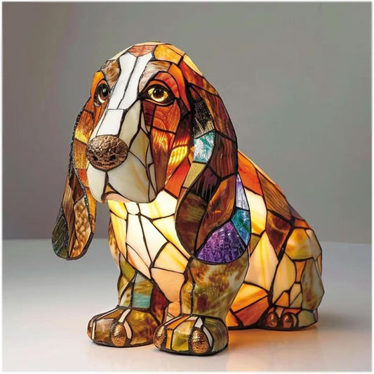 LumiPatte — Lampe Veilleuse Décorative Design Chien | Lumière Chaude | Alimentation USB