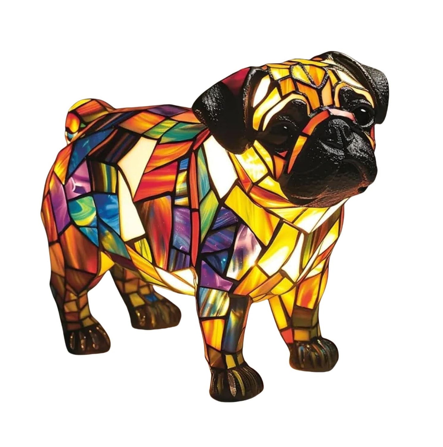 LumiPatte — Lampe Veilleuse Décorative Design Chien | Lumière Chaude | Alimentation USB