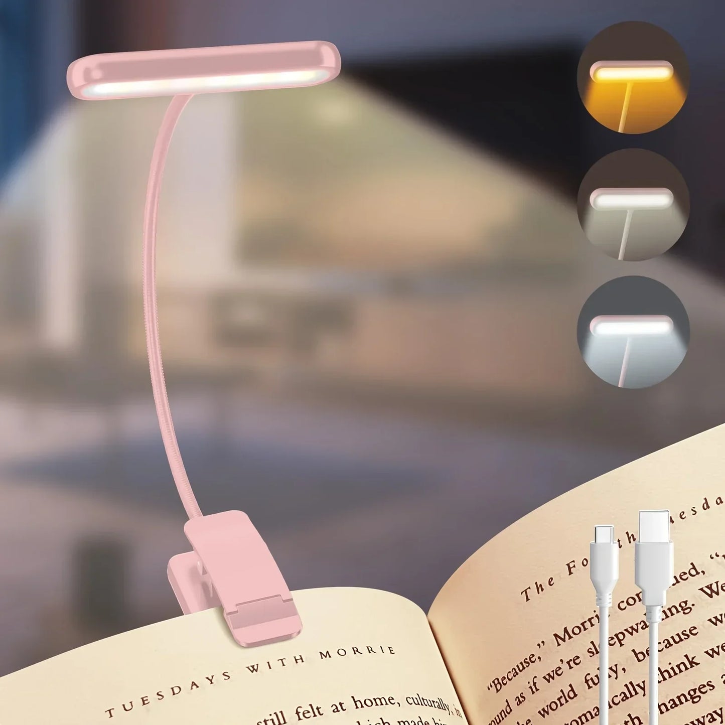 FlexiRead — La Lumière qui S'adapte à Votre Lecture