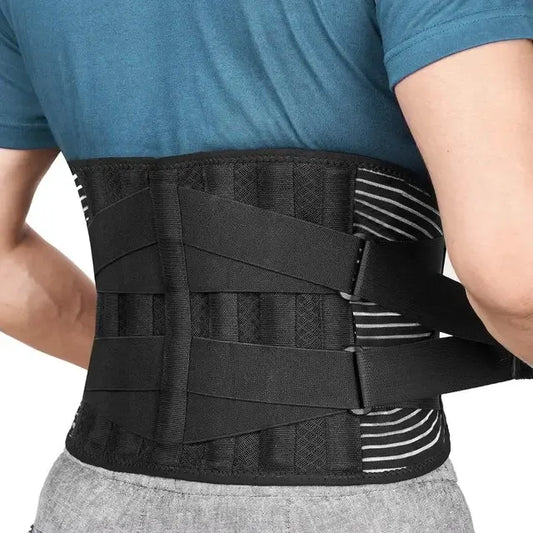 OrthoFlexa · Ceinture Lombaire Respirante, Invisible & Soutien 360°
