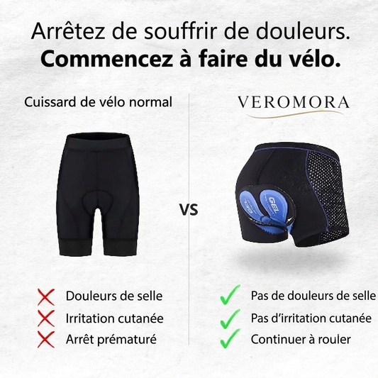 PédalConfort – Cuissard cycliste rembourré femme & homme | Confort longue distance