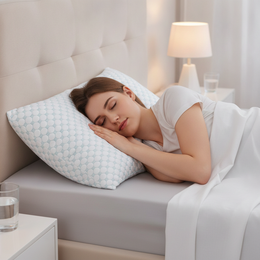 Sérène — Oreiller Ergonomique Réglable & Respirant