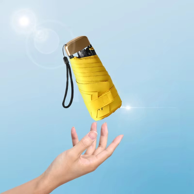 VentoBrise — Parapluie de Voyage Compact Ultra Léger | Anti-UV & Déperlant | 9 Coloris | Veromora