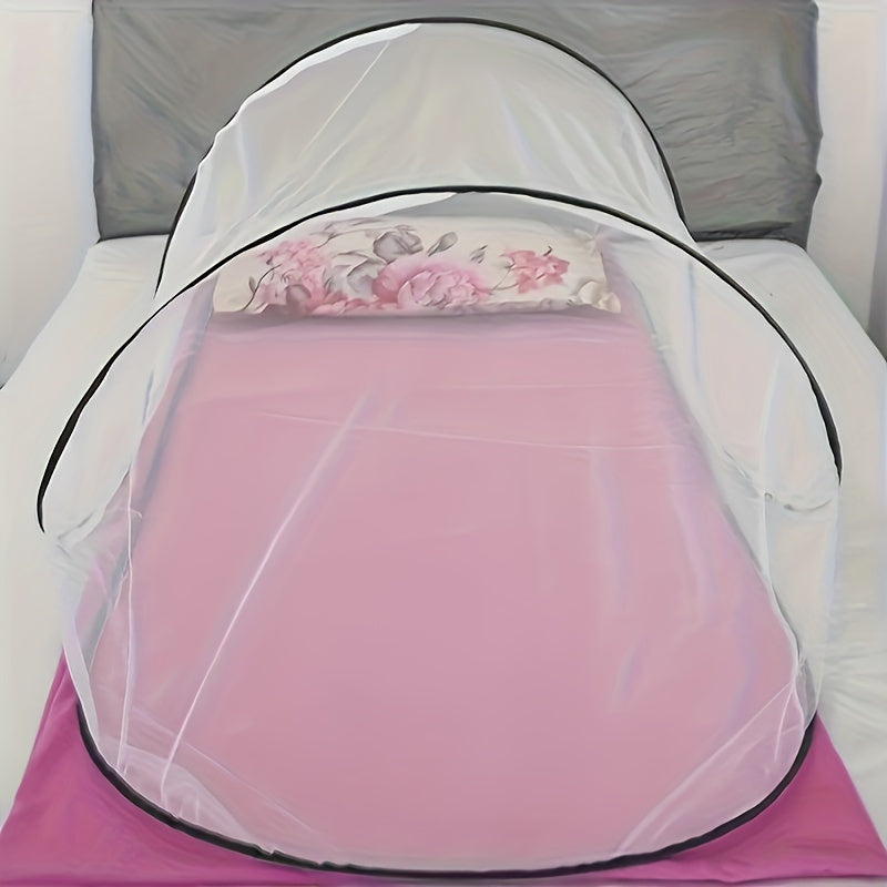 Noctara – Moustiquaire de camping ultralégère avec fermeture éclair | 1 personne | 200×80×56 cm