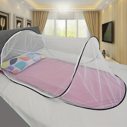 Noctara – Moustiquaire de camping ultralégère avec fermeture éclair | 1 personne | 200×80×56 cm