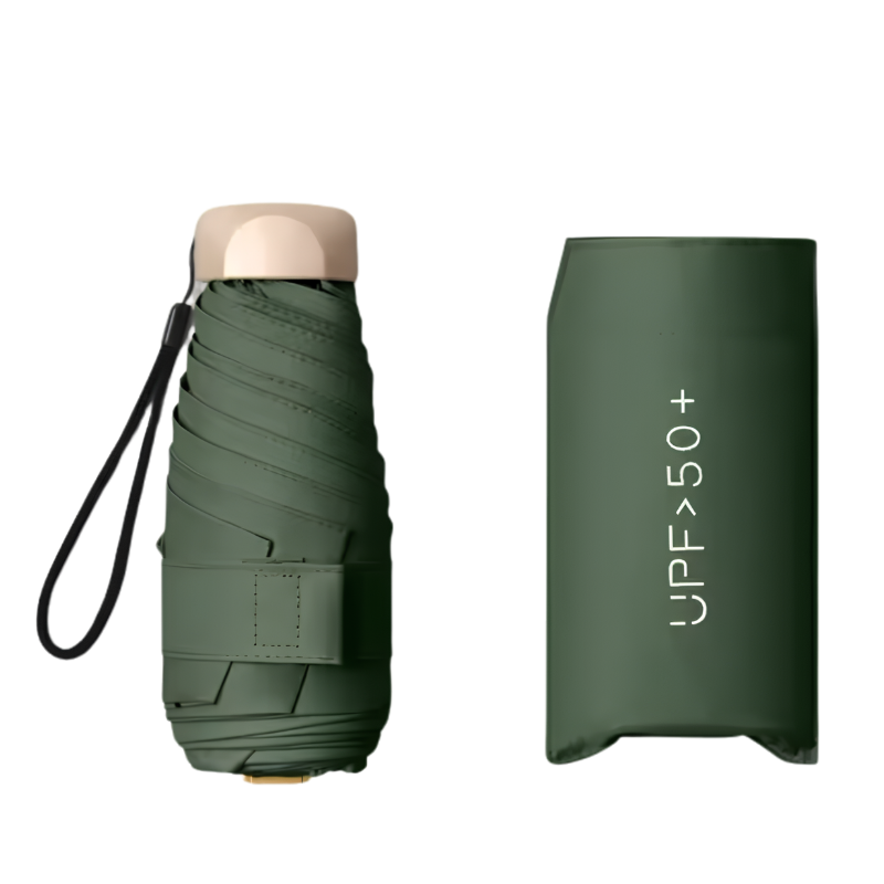 VentoBrise — Parapluie de Voyage Compact Ultra Léger | Anti-UV & Déperlant | 9 Coloris | Veromora