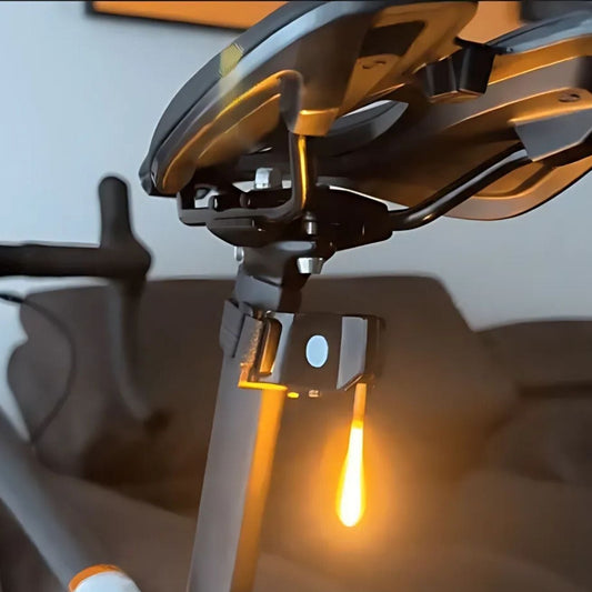 VéloFlash – Feu arrière LED rechargeable pour vélo | Plusieurs modes | Résistant aux intempéries