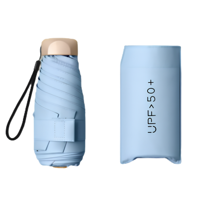 VentoBrise — Parapluie de Voyage Compact Ultra Léger | Anti-UV & Déperlant | 9 Coloris | Veromora