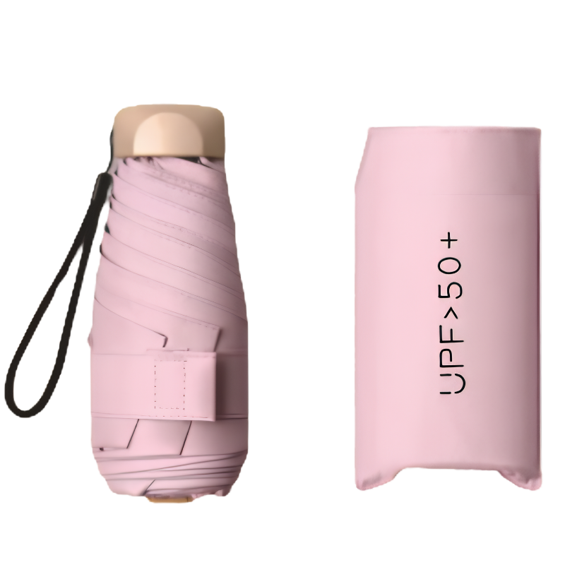 VentoBrise — Parapluie de Voyage Compact Ultra Léger | Anti-UV & Déperlant | 9 Coloris | Veromora