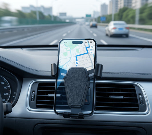 Support Téléphone Voiture · Mains Libres & Sécurité Garantie