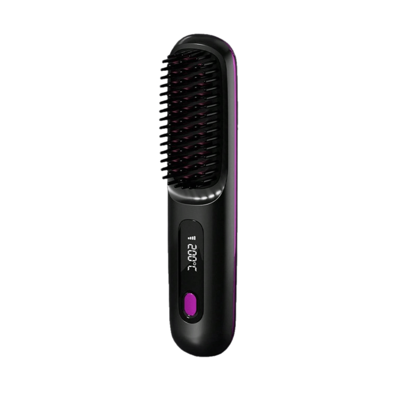 Brosse Lissante Sans Fil · Technologie Ionique & Céramique