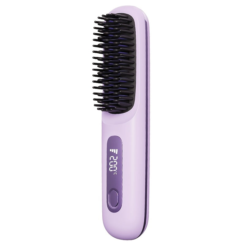 Brosse Lissante Sans Fil · Technologie Ionique & Céramique