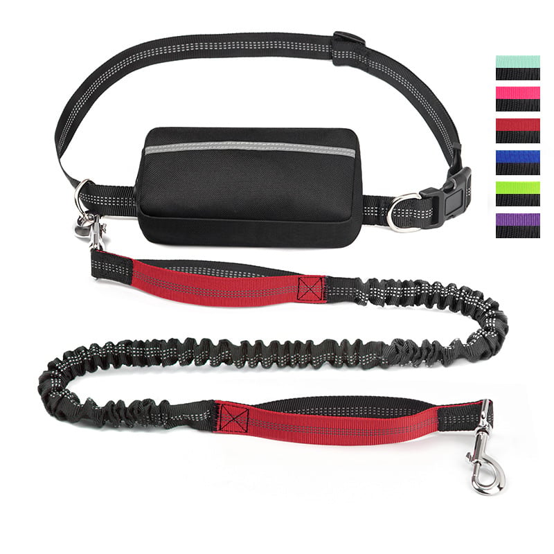 LibreTrail – Laisse mains libres pour chien | Ceinture réglable & amortisseur bungee
