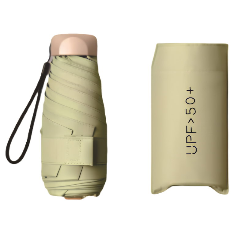 VentoBrise — Parapluie de Voyage Compact Ultra Léger | Anti-UV & Déperlant | 9 Coloris | Veromora