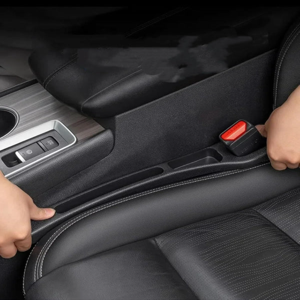FenteStop — Lot de 2 Couvre-Fentes de Siège Auto Universels en EVA | Noir, Marron, Rouge, Beige | Veromora