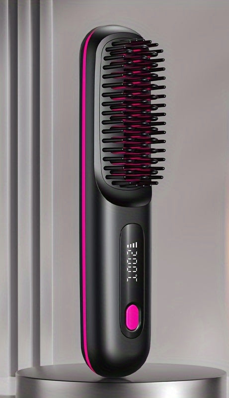 Brosse Lissante Sans Fil · Technologie Ionique & Céramique