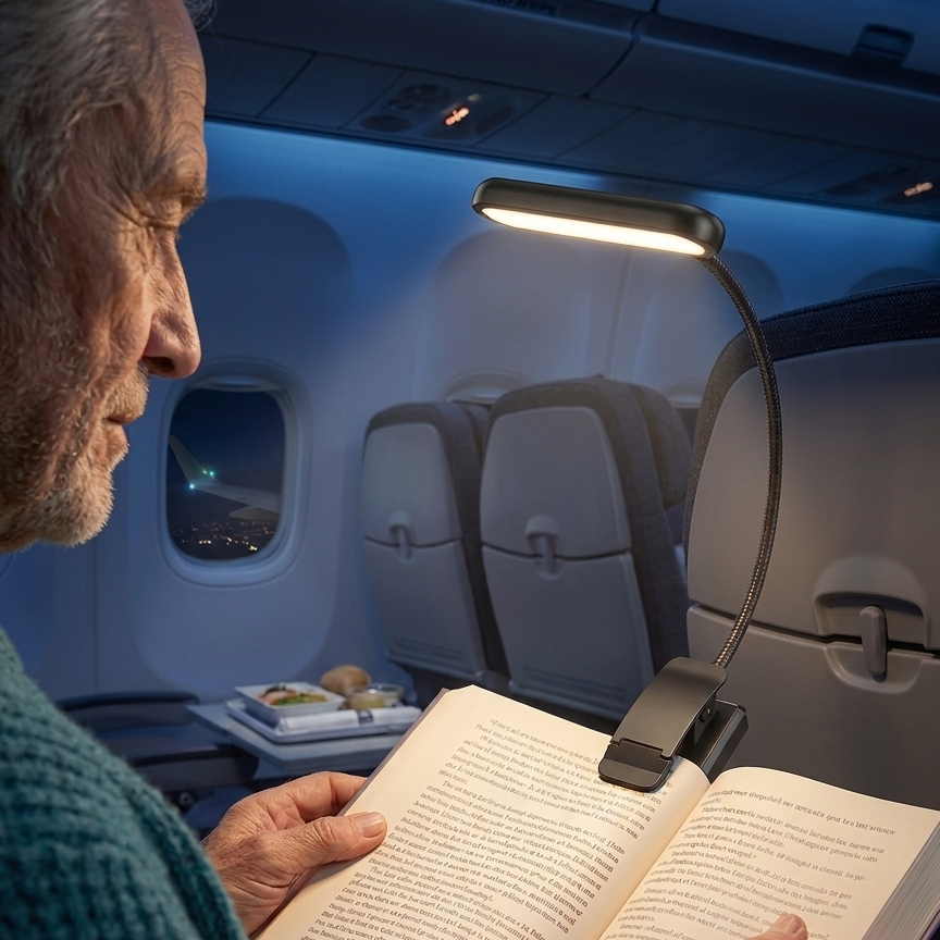FlexiRead — La Lumière qui S'adapte à Votre Lecture