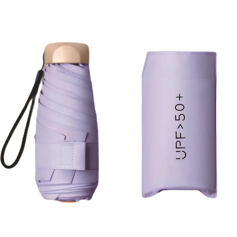 VentoBrise — Parapluie de Voyage Compact Ultra Léger | Anti-UV & Déperlant | 9 Coloris | Veromora