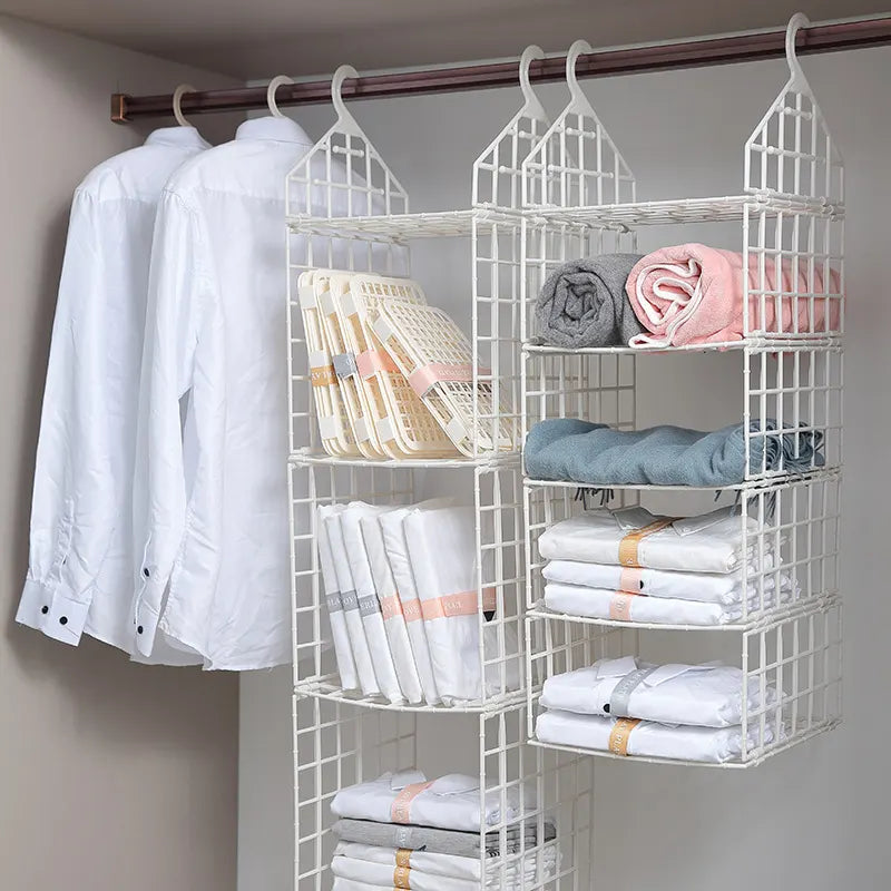 SuspendOrga — Organisateur Suspendu Multicouche pour Placard | PP | 100×29 cm | 4 Coloris | Veromora