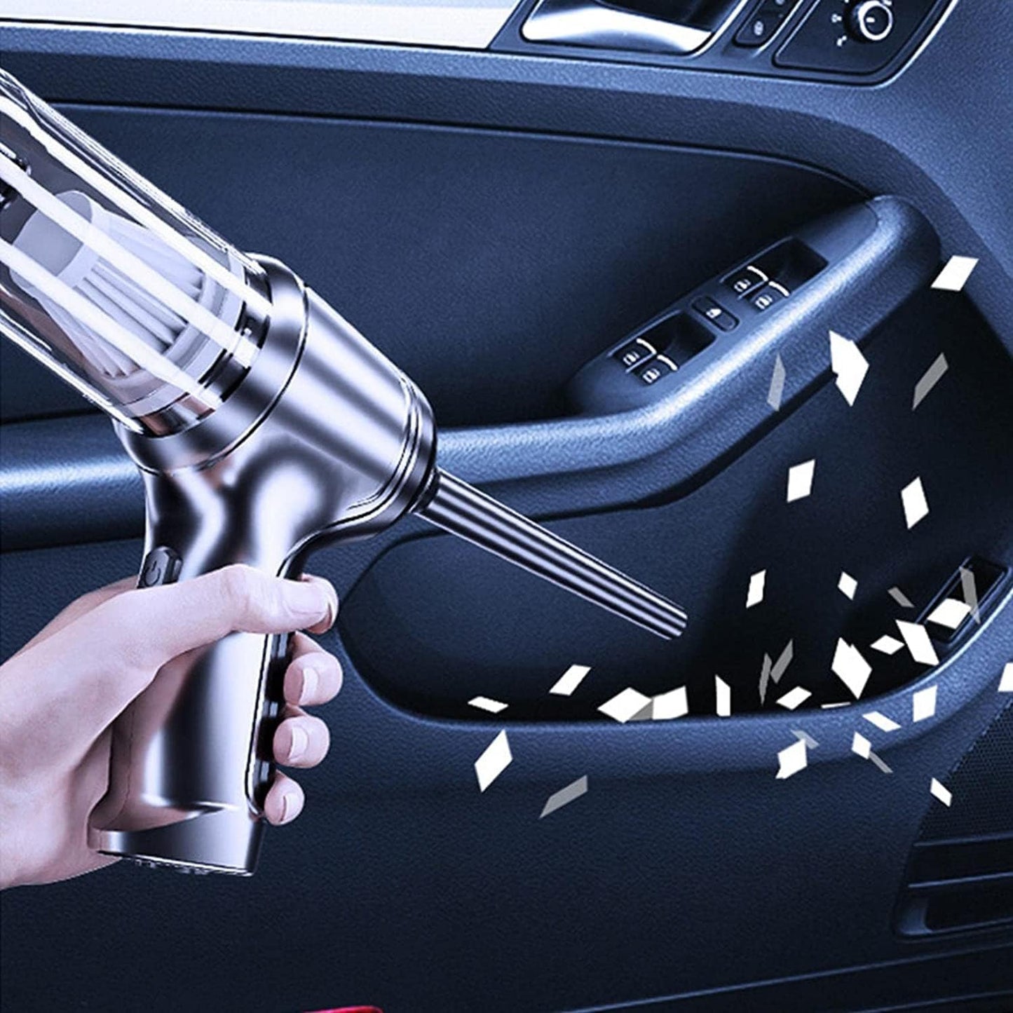CleanVolt – Aspirateur sans fil 3-en-1 | Voiture, maison & bureau