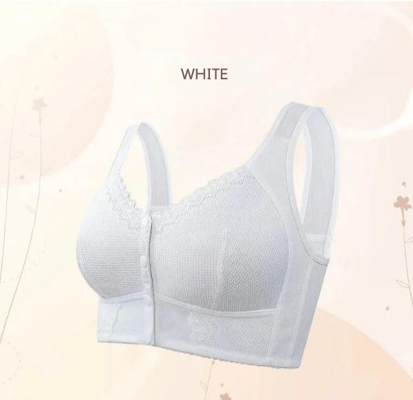 DouxFront — Soutien-Gorge Sans Armature à Fermeture Frontale en Coton Doux