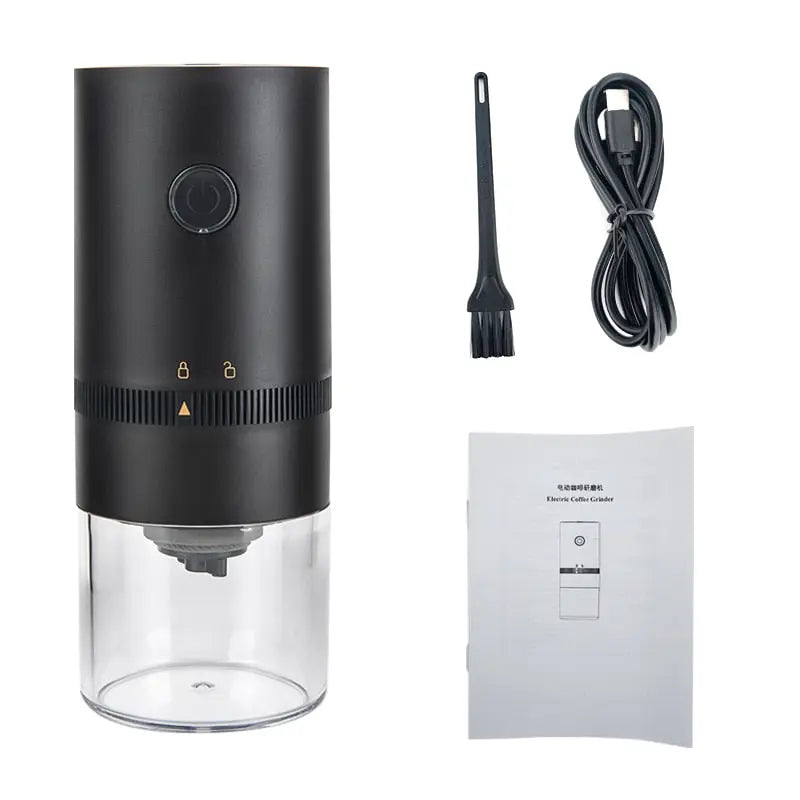MoulinGo – Moulin à café électrique rechargeable USB | Mouture réglable | Compact & portable