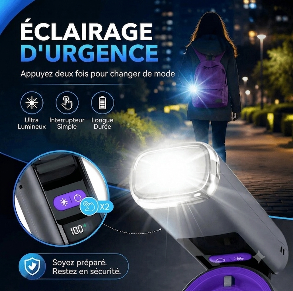 VentiFrais – Mini ventilateur refroidissant | Plaque froide, lampe & écran LED | USB-C