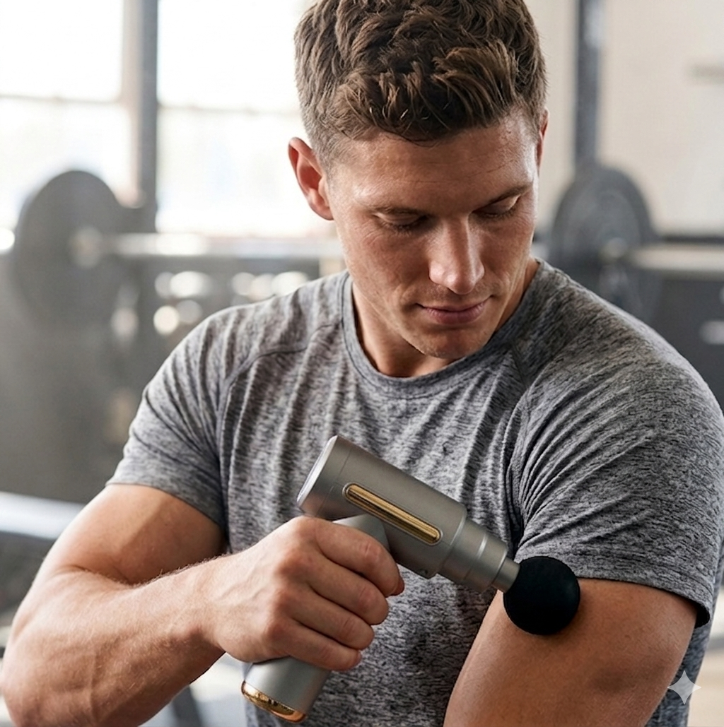 Pistolet de Massage · Récupération Musculaire Profonde & Rapide
