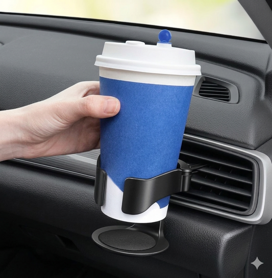 Porte-Gobelet Voiture Ajustable · Universel & Ultra Stable