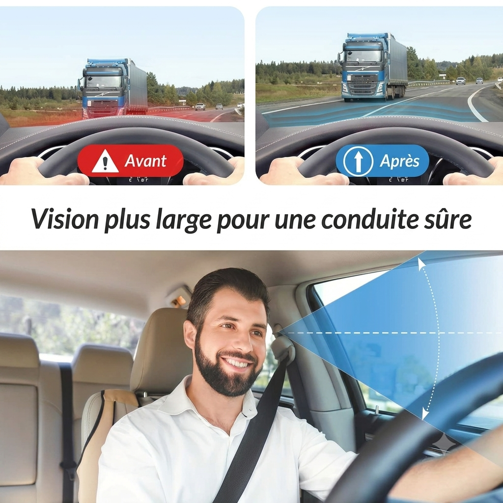OrthoSiège — Coussin Ergonomique Triangulaire en Mousse à Mémoire | Voiture & Bureau