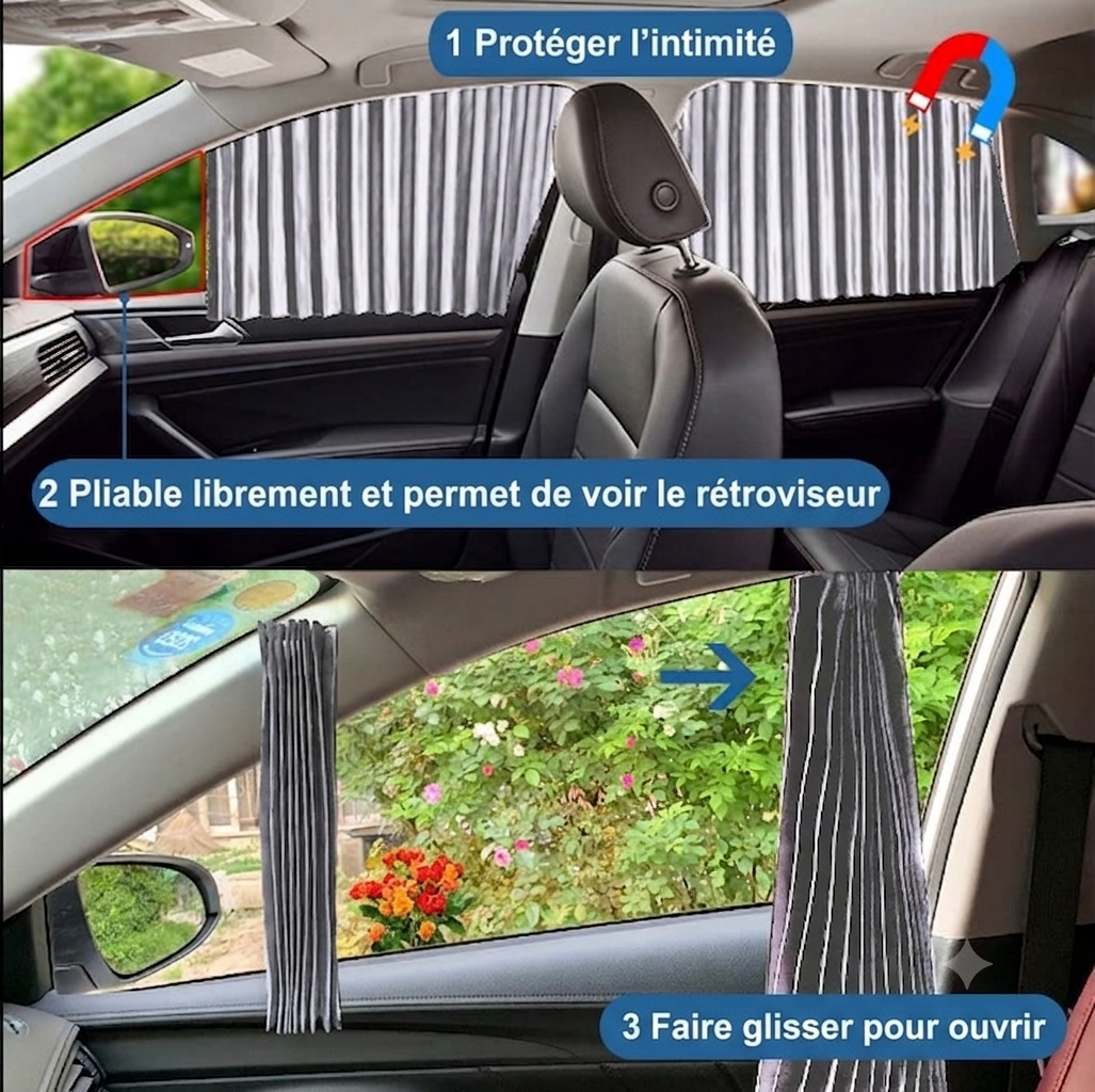 CarVeil – Pare-soleil voiture pare-brise & vitres | Protection UV & chaleur