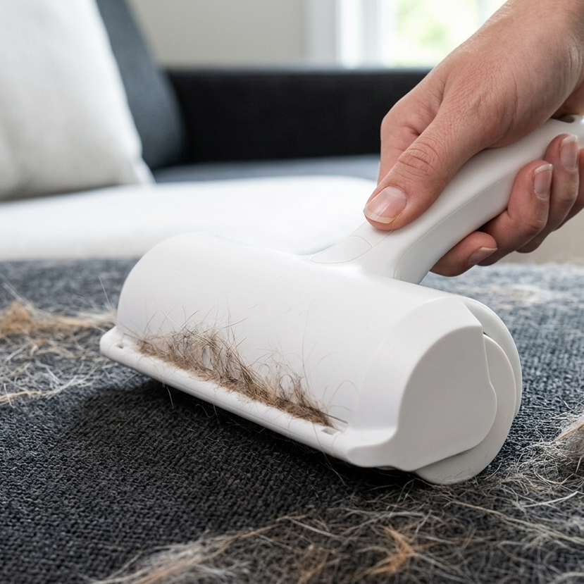 Brosse Auto-Nettoyante · Poils de Chien & Chat Sans Effort