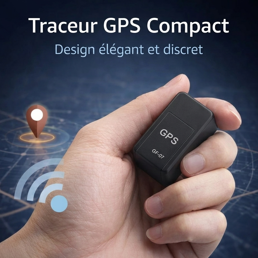Geolux – Mini traceur GPS sans abonnement | Voiture & bagages