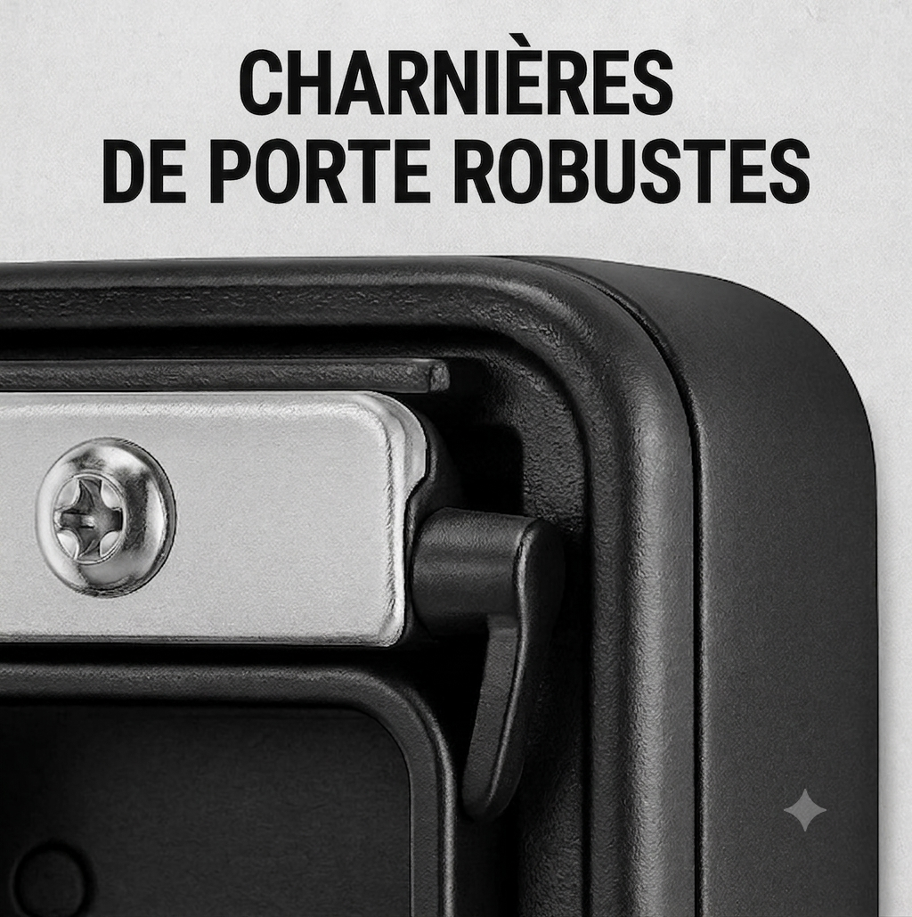 CléSafe – Boîte à clés sécurisée à code | Fixation murale | Extérieur & intérieur