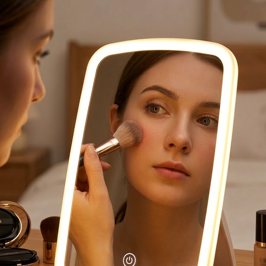 Miroir Coiffeuse Led · Lumière Parfaite Pour Chaque Look
