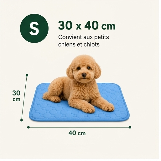 FraîchePatte — Le Tapis Rafraîchissant pour Chiens