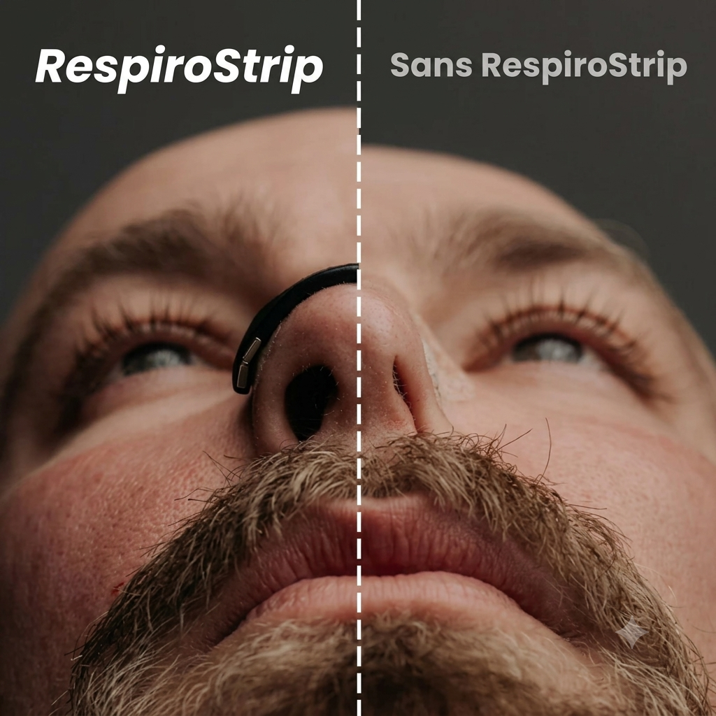 RespiroStrip — Bandelettes Nasales pour Respiration Libre | Nuit & Sport