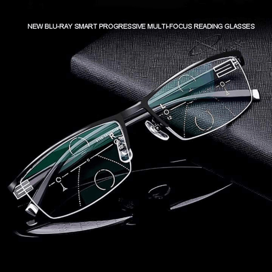 Optivista · Lunettes Progressives Intelligentes & Filtre Lumière Bleue