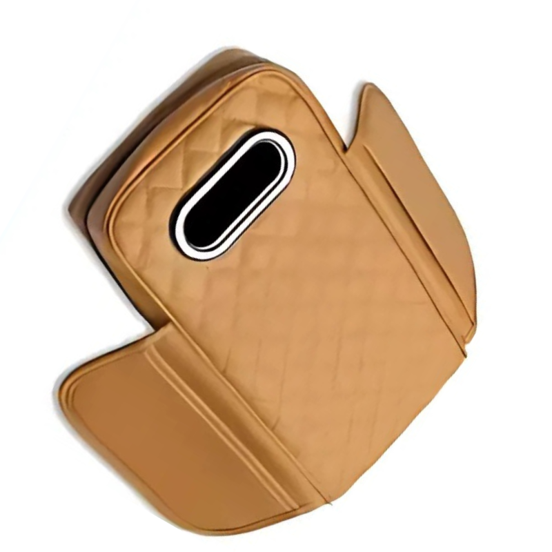 NappaRide — Housse d’Accoudoir Universelle en Cuir Nappa | Soutien Ergonomique & Pochettes | 7 Coloris | Veromora