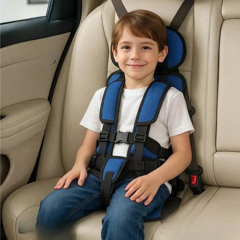 VoyaSeat — Siège Auto Voyage Pliable pour Enfant | Harnais 5 Points | Installation Rapide | Veromora