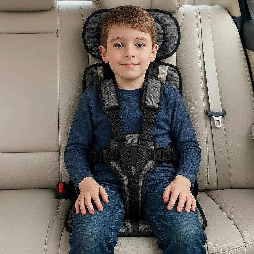 VoyaSeat — Siège Auto Voyage Pliable pour Enfant | Harnais 5 Points | Installation Rapide | Veromora