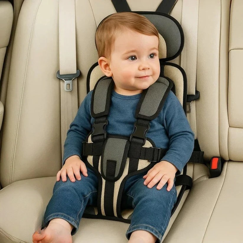 VoyaSeat — Siège Auto Voyage Pliable pour Enfant | Harnais 5 Points | Installation Rapide | Veromora
