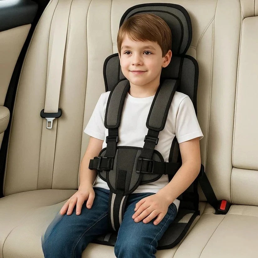 VoyaSeat — Siège Auto Voyage Pliable pour Enfant | Harnais 5 Points | Installation Rapide | Veromora
