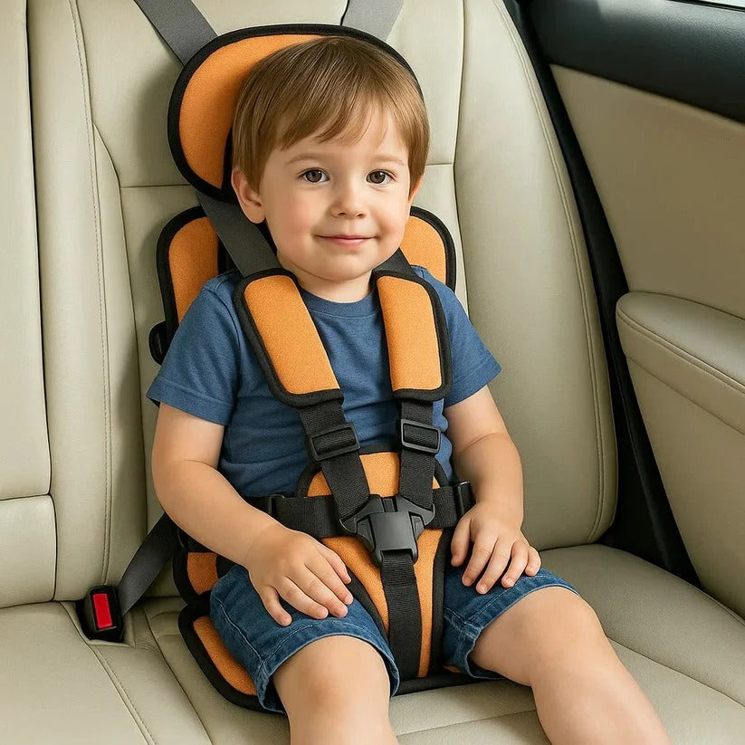 VoyaSeat — Siège Auto Voyage Pliable pour Enfant | Harnais 5 Points | Installation Rapide | Veromora