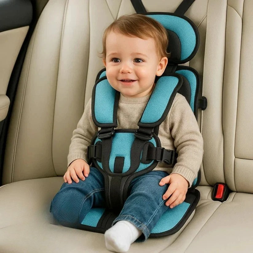 VoyaSeat — Siège Auto Voyage Pliable pour Enfant | Harnais 5 Points | Installation Rapide | Veromora