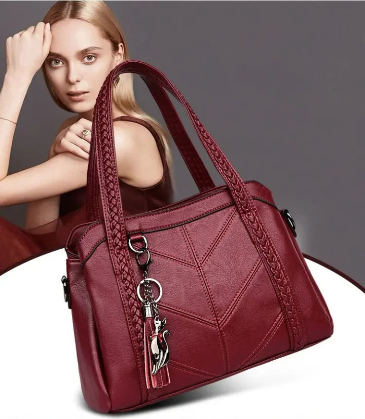 Freja — Sac à Main Femme en Simili Cuir | Grand Format | Organisé & Élégant | Veromora