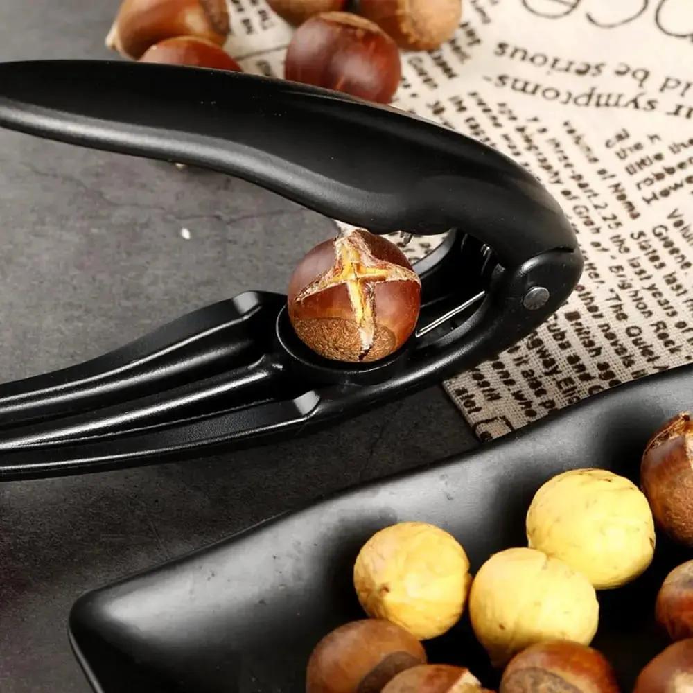 CastagNut – Éplucheur ergonomique de marrons et noix | Sûr & sans effort